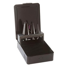 A set of drill bits for turning of steel sheet
