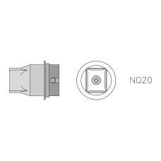 NQ20 Насадка для пайки горячим воздухом